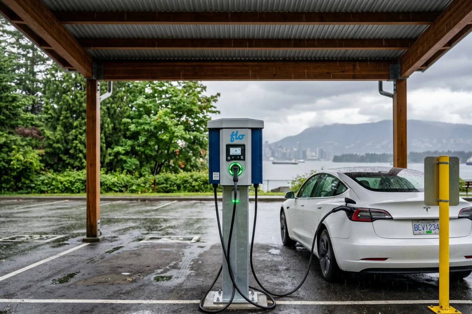 Is an Outdoor EV Charger Ready for North Vancouver Weather?
